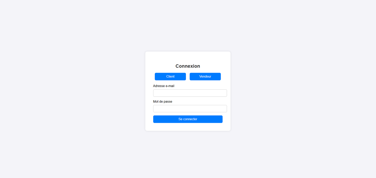 Connexion